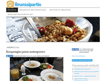 Tablet Screenshot of brunssipartio.fi